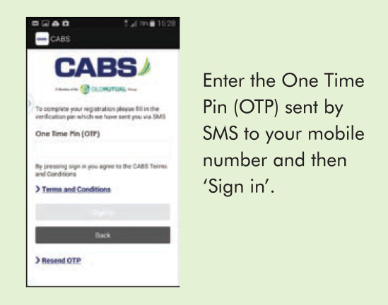 Mobile Banking App | CABS | A member of the Old Mutual Group